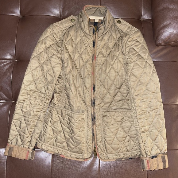 Zip quilted jacket Burberry Brit - Picture 3 of 7
